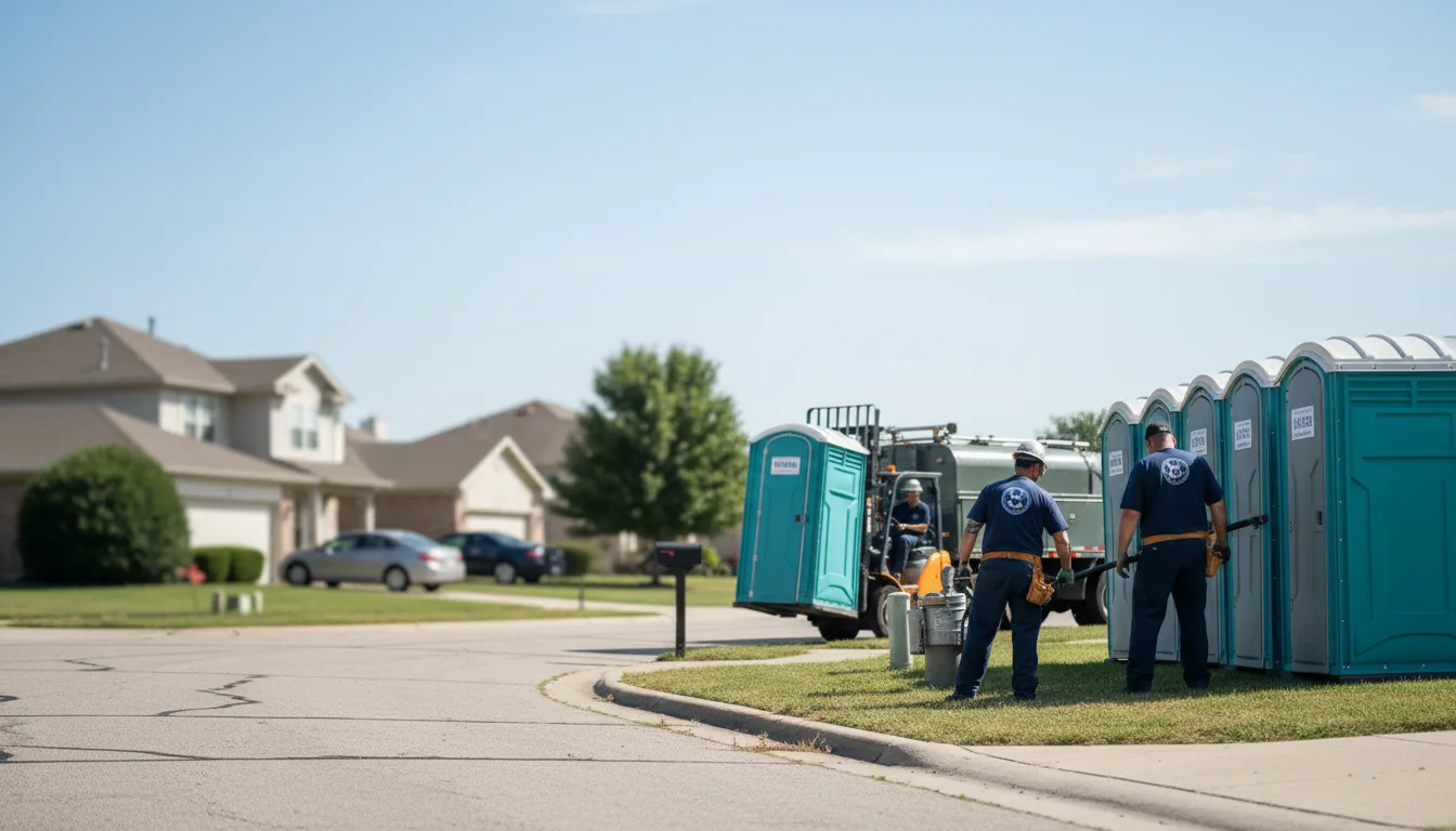 Porta Potty Rental in Temperance, MI near me